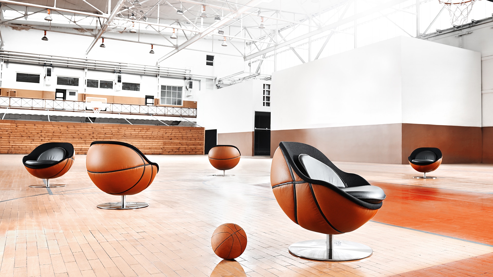 basketball lounge chair